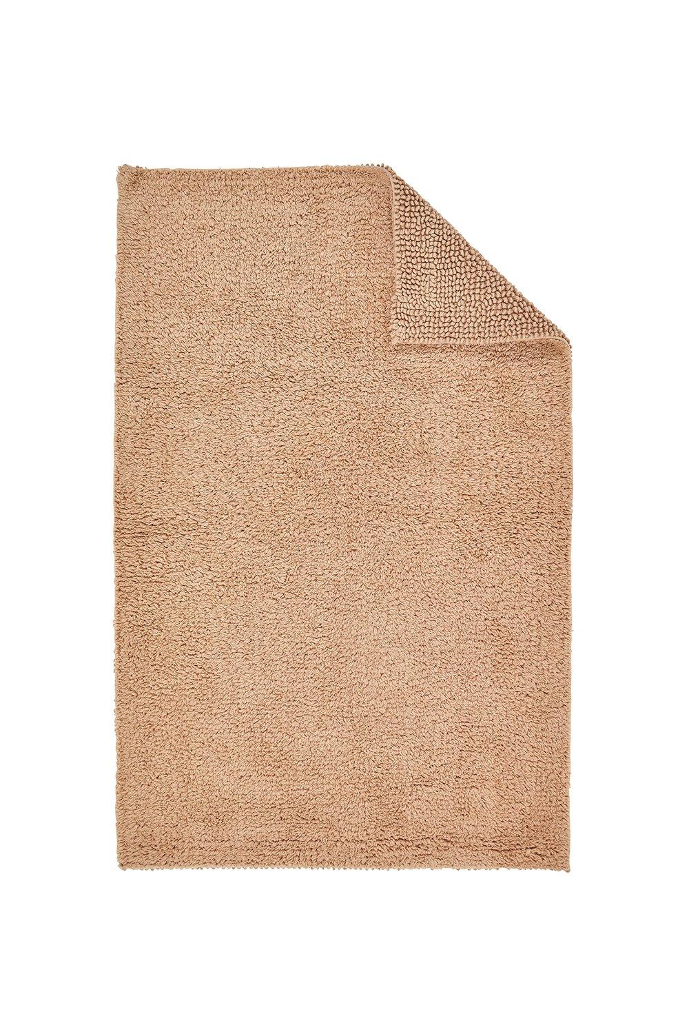 Christy - Reversible Rug Bath Mat - Stone